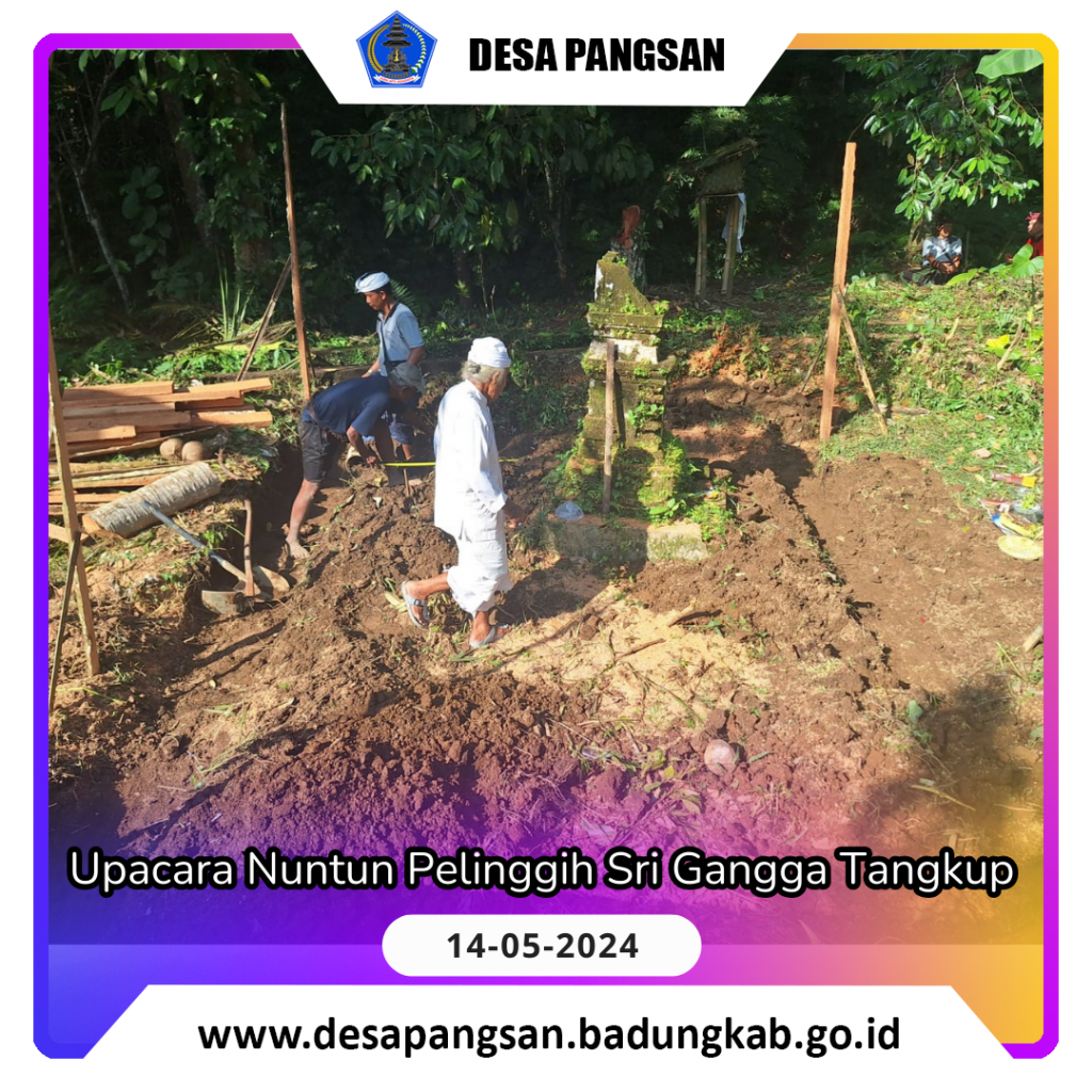 Upacara Nuntun Pelinggih Sri Gangga Tangkup